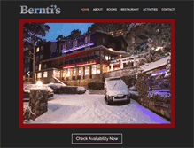 Tablet Screenshot of berntis.com.au